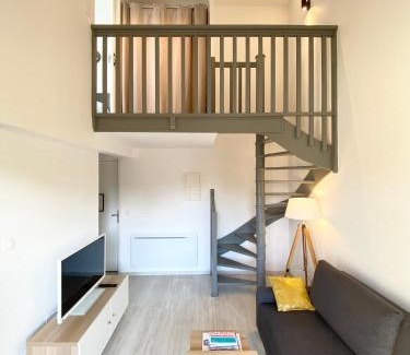 Tourgeville Apartamento | L'OREE DE DEAUVILLE, CHARMANT DUPLEX PROCHE PLAGE