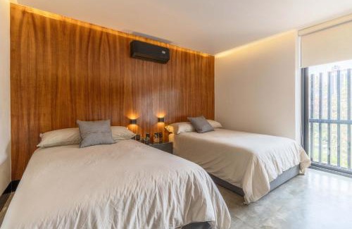 Reforma Casa | L201 New Apt 1 Bdrm 1 Bath Fits 6 AC Rooftop