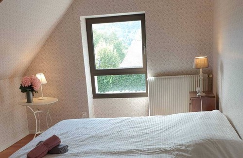 Lourdes Casa | La Bergerie: spacious house with large garden, view of the Pyrenees (wifi)