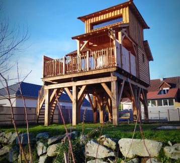 Courchavon Casa | La cabane au bain perché