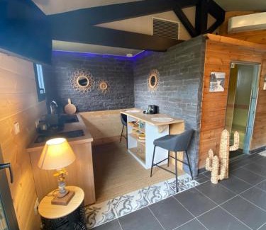 Ares Cama Y Desayuno | La Cabane d'Arès - chambre double PREMIUM