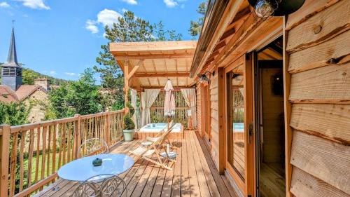La Bussiere-sur-Ouche Cabina | La Cabane du Domaine des Ecus d'Or