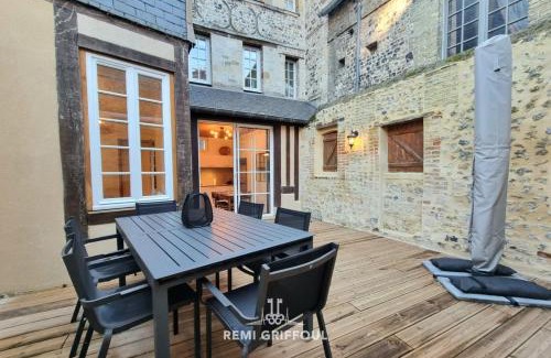Honfleur Apartamento | La Cabane de Champlain Terrace City Center 2 Guests
