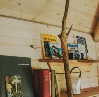 Coudures Otro | La Cabanoun, cabane perchée vue lac