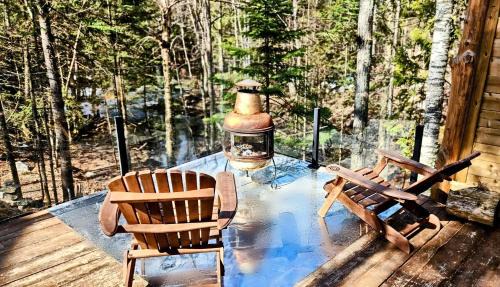 Mauricie Chalet De Esquí | La Cache de l'Ours - Thermal Experience Spa&Sauna