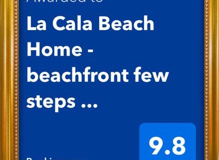 La Cala de Mijas Casa | La Cala Beach Home - beachfront few steps away from sandy beach