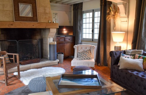 La Riviere-Saint-Sauveur Casa | La Chaumière Longchamps