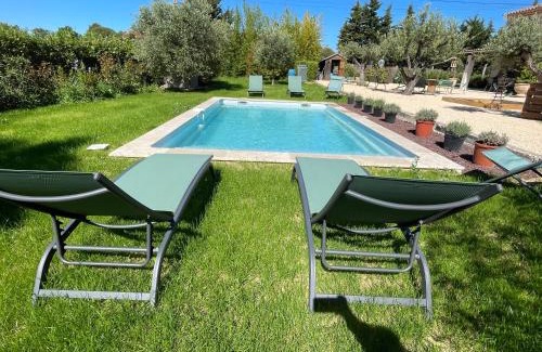 Bagard Casa | La Cigale suite villa du Mazet de la Draille Mas en Cévennes - Jacuzzi & Piscine Privatif - 4 personnes - Classé 5 étoiles
