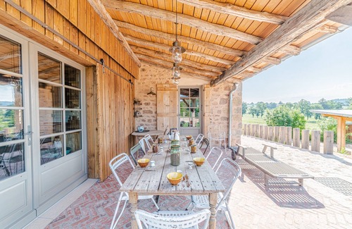 Colombier-en-Brionnais Casa | La Clayette - Charmante maison avec piscine privée