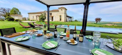 La Sauvetat Casa | La Colline Gersoise-Piscine-Sauna