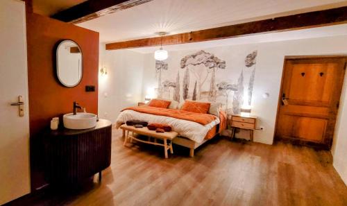 La Sauvetat Casa | La Colline Gersoise-Piscine-Sauna