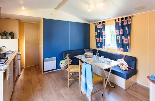 Berny Riviere Casa | La Croix du Vieux Pont campsite***** - Mobil-home Classic 3 rooms 4 adults + 2 children
