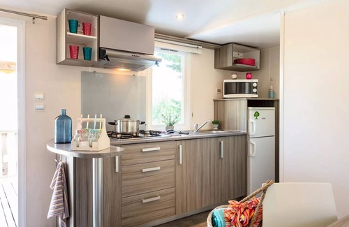 Berny Riviere Casa | La Croix du Vieux Pont campsite***** - Mobile home Comfort XL 4 rooms 6 adults + 2 children
