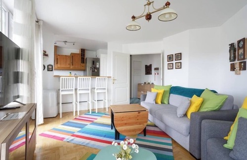 Suresnes Apartamento | La Défense fabuloso apartamento de 2 dormitorios