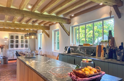 Manneville-la-Raoult Casa | La Douce Normande - 10km from Honfleur - 11 People - Swimming pool