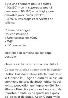 Agon-Coutainville Casa | La Ferme