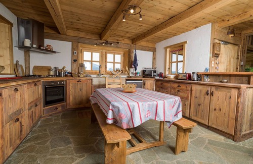 Les Gets Chalet De Esquí | Gran chalet de lujo con acceso directo a las pistas de esquí con SPA + vista excepcional del Mont Blanc