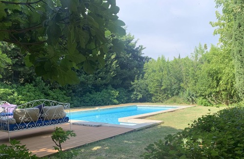 Bagnols-sur-Ceze Casa | La Filature Magnanerie 6 bedrooms swimming pool private park