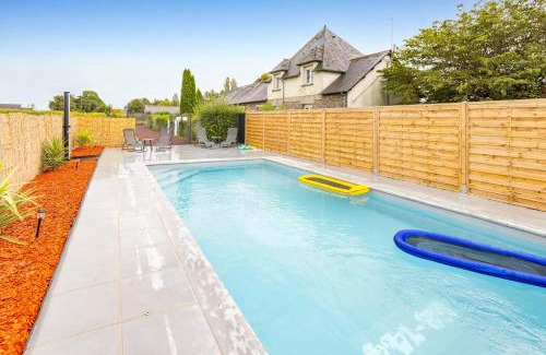 Paimpont Casa | La Fleur de Vie - Maison avec piscine et jacuzzi
