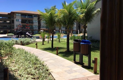 Porto de Galinhas Apartamento | La Fleur Polynesia Residence & Resort - 2 habitaciones espaciosas - 8 personas 12x semjuros