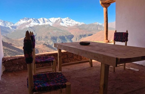 Sti Fadma Cabaña | Casa rural solidaria La Grande Berce cerca del Platêau du Yagour, Alto Atlas