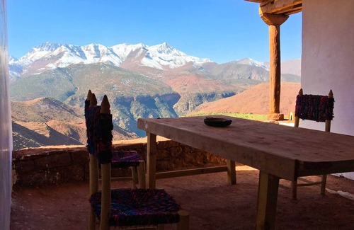Sti Fadma Cabaña | Casa rural solidaria La Grande Berce cerca del Platêau du Yagour, Alto Atlas