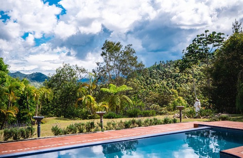 Retiro Villa | Finca Hacienda Colonial - Piscina - Hermosas Vistas