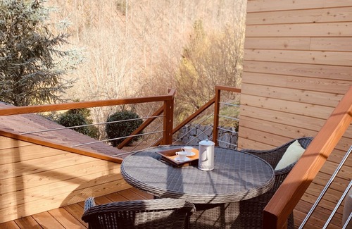 Freland Cabaña | La Haute Grange -Le Cerisier for 2, garden and terrace- 5 mns from Kaysersberg