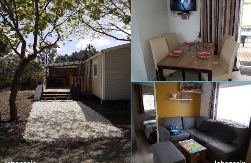 Saint-Julien-en-Born Otro | La Lette fleurie - Mobil home Spacieux climatisé 6-8 personnes tout équipé en camping 4 étoiles