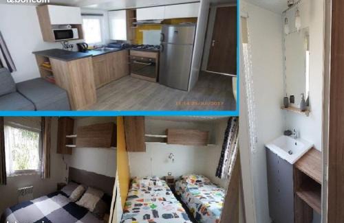 Saint-Julien-en-Born Otro | La Lette fleurie - Mobil home Spacieux climatisé 6-8 personnes tout équipé en camping 4 étoiles