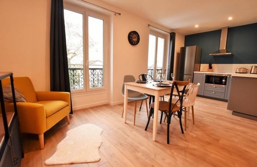Auvers-sur-Oise Apartamento | Centro histórico de Auver-sur-Oise-T2-1er