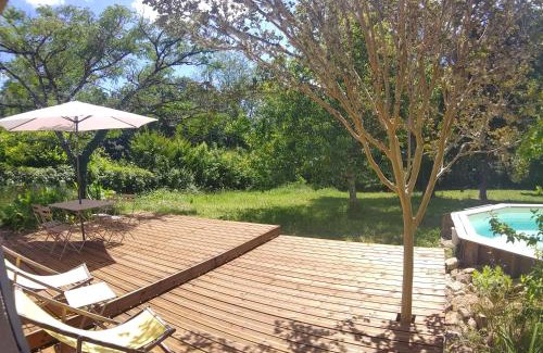 Saint-Meard-de-Gurcon Casa | La longère aux agrumes - gite piscine jardin-forêt