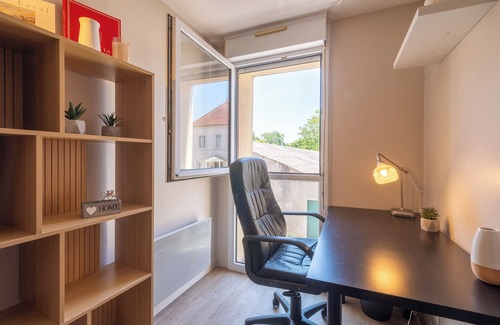 Centre-ville rive gauche Apartamento | La Lullaby - Wifi - Gare - Parking