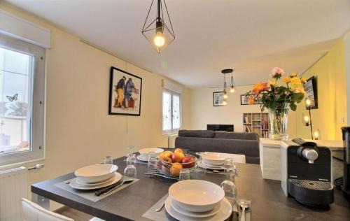 Locmaria-Plouzane Apartamento | La Maison Bleue en Iroise - Randonnées GR34 - Plage 10 min à pieds - wifi, vélos VAE gratuits, jardin - Exposition plein Sud