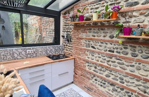 Matabiau Casa | La Maison des Chalets Avec son Jardin et son Bassin Jacuzzi Privatifs