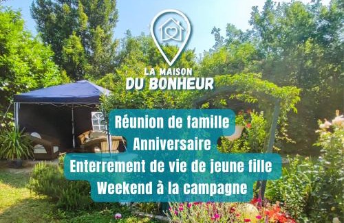 Anneyron Casa | La Maison du Bonheur maison de campagne 20 personnes avec jacuzzi