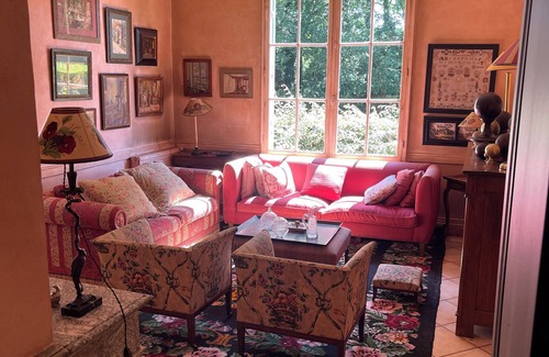 Saint-Julien-en-Born Casa | La Maison Rose, 5 to 7 suites, in a private park, 10 minutes from the beaches.