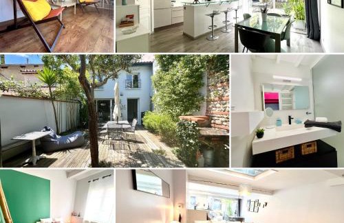 Cote Pavee Casa | La Maison Jasmin - 8 Personnes - Parking Privé - Climatisation - Jardin