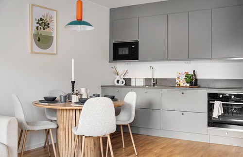 Jakobsberg Apartamento | La Nordic Chic with free parking near outlet