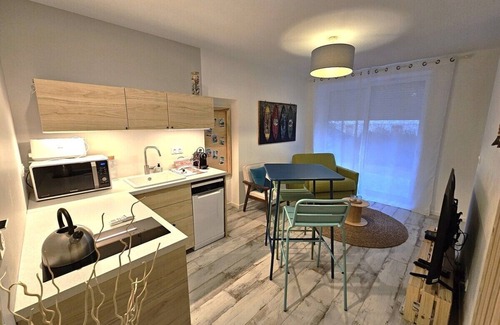 Genas Apartamento | La Paillote-Apartamento-Baño Privado-Apartamento-Vista al Jardín