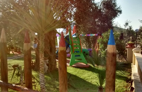 Peschici Apartamento | La Paloma Casas de vacaciones con 2 piscinas en Apartamento de dos habitaciones 3 lugares Casa de vacaciones