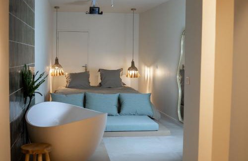 Lille Centre Ville Apartamento | La Penida Suite avec Sauna & Baignoire Hyper Centre Lille