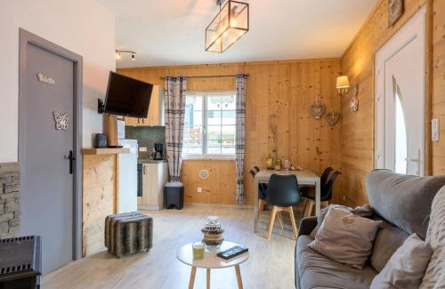 Saint-Maurice-sur-Moselle Chalet De Esquí | La Petite Chaumière avec sauna
