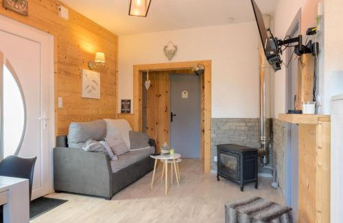 Saint-Maurice-sur-Moselle Chalet De Esquí | La Petite Chaumière avec sauna