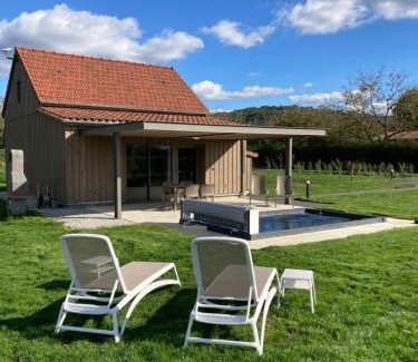Domme Casa | La Plaine aux Etoiles - Maison Individuelle avec Piscine Balnéo Privative et Jardin