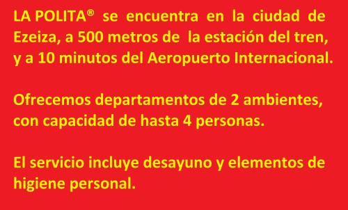 Ezeiza Apartamento | La Polita - Hospedaje Apart Ezeiza
