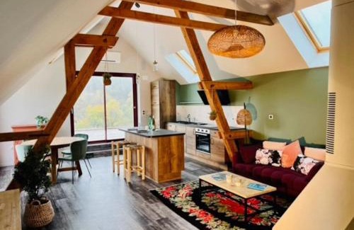 Lautenbach Apartamento | La Rose des Vents - Appartement avec Terrasse, Piscine et Parking