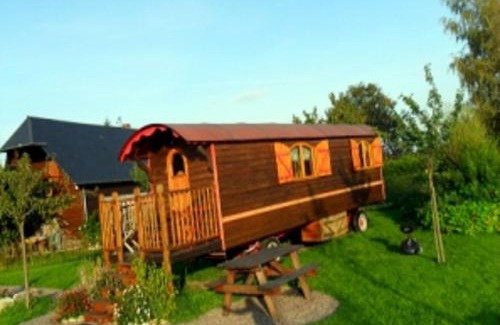 Barneville-sur-Seine Casa | La Roulotte du Verger