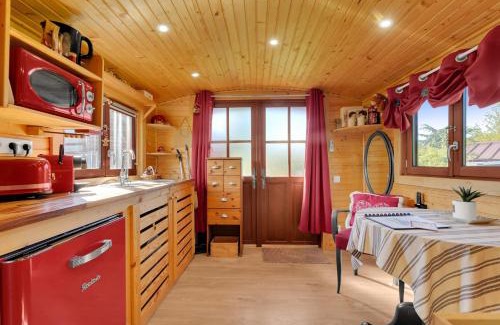 Villeneuve-de-Riviere Casa | La Roulotte du Cagire - 4 pers - Pyrénées