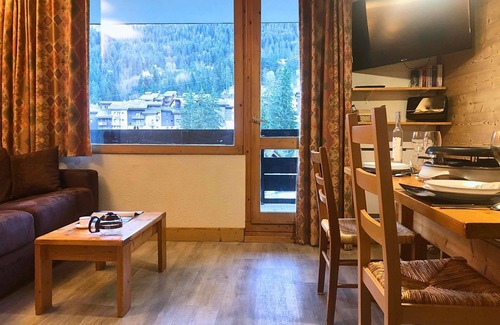 Les Avanchers-Valmorel Apartamento | Valmorel, aldea Planchamps, 2 habitaciones, capacidad para 5